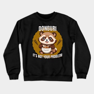 Tanuki Donburi Crewneck Sweatshirt